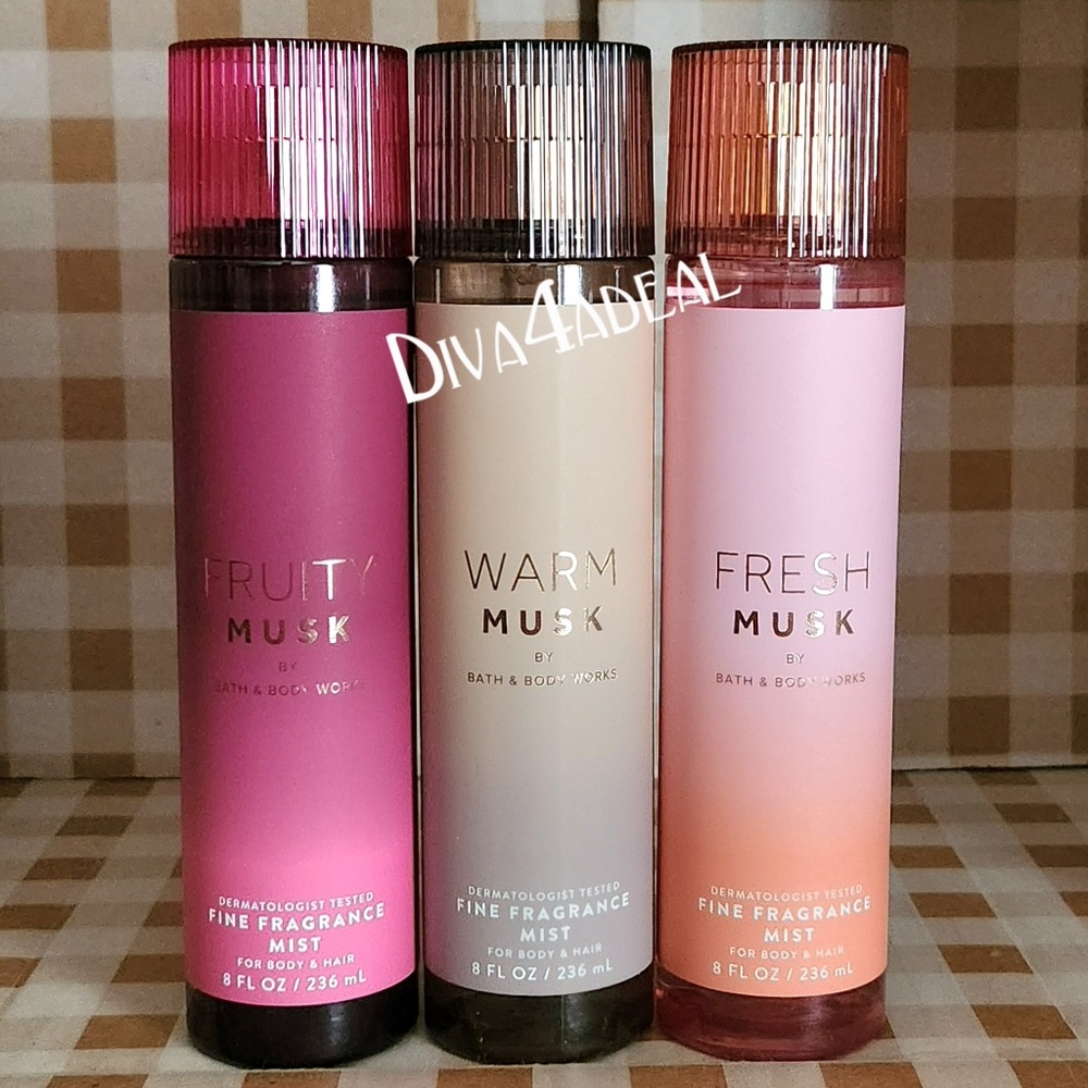 New! Bath & Body Works SPRING Mist Spray Collection 3PC Bundle